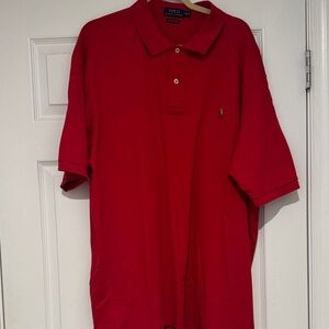 Polo by Ralph Lauren Vibrant Red Men's Polo Shirt